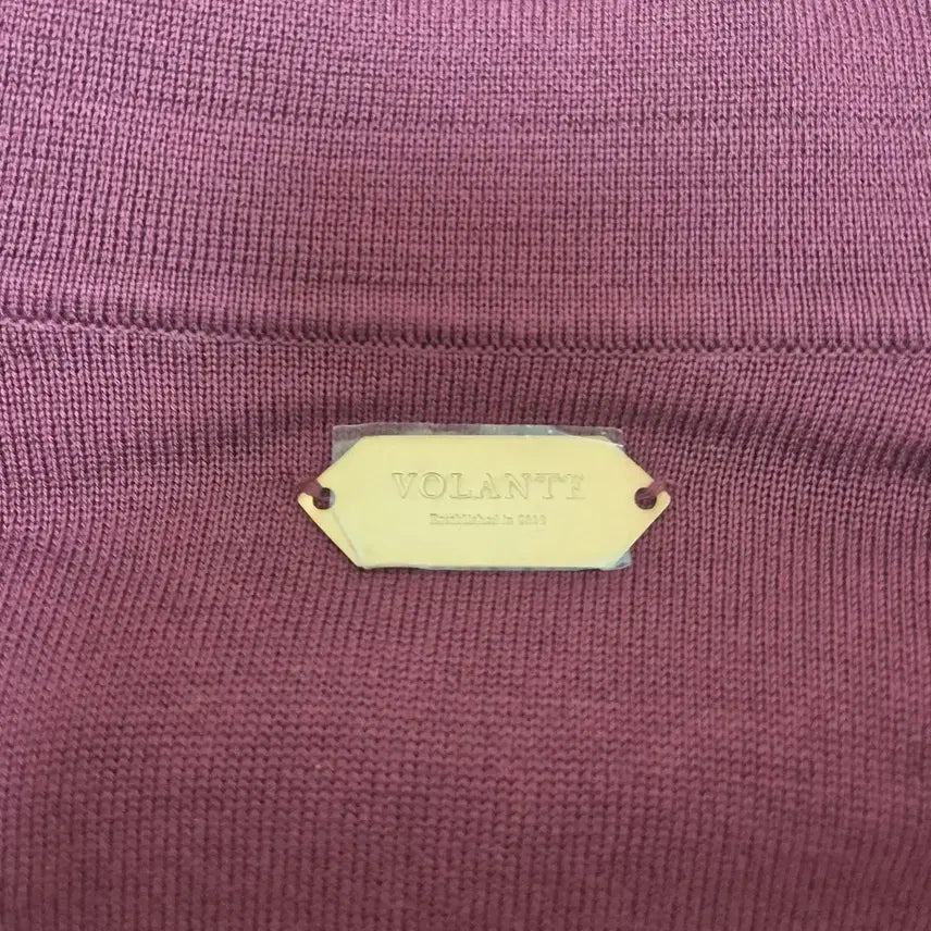 [BUNJANG] Volante Italian Fabric Knit PK Burgundy Size 2 / (새상품) 볼란테 이태리원단 니트 PK 버건디 2size
