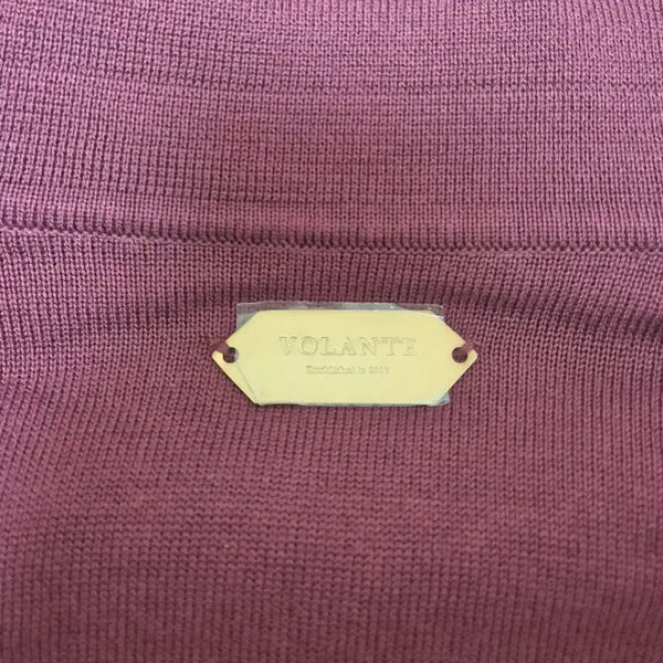 [BUNJANG] Volante Italian Fabric Knit PK Burgundy Size 2 / (새상품) 볼란테 이태리원단 니트 PK 버건디 2size