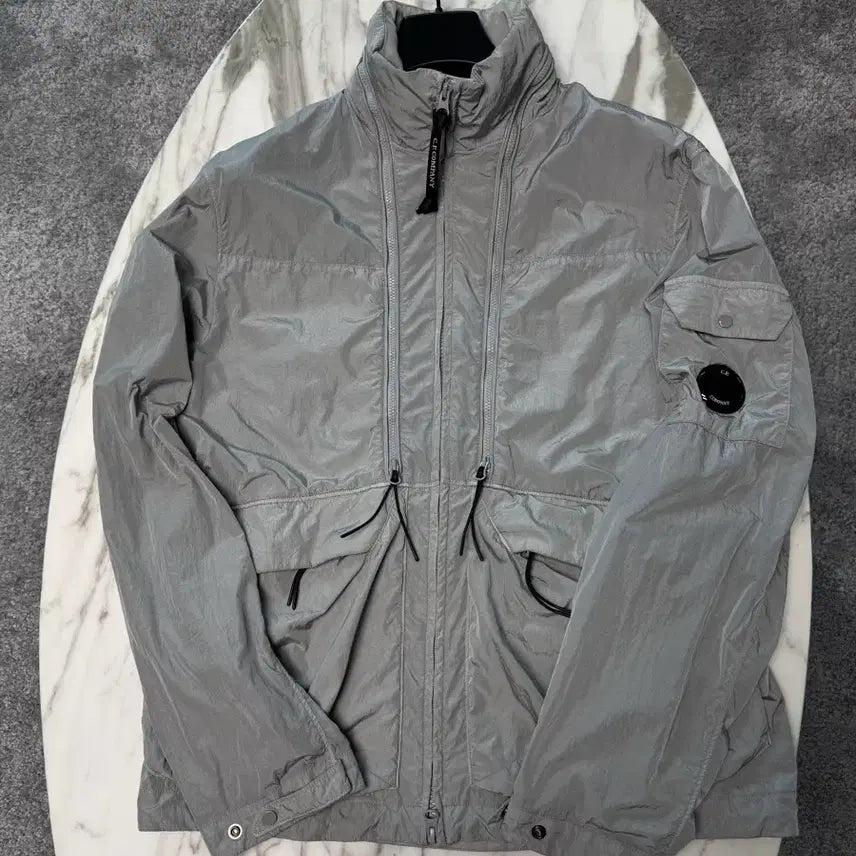 [BUNJANG] CP Company 24SS Chrome-R Drizzle Jacket / cp컴퍼니 Cp컴퍼니 24ss 크롬r 자켓 바람막이 드리즐 그레이