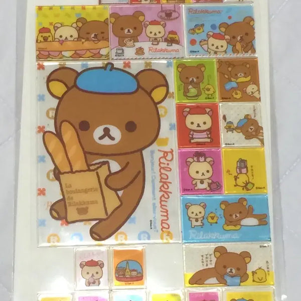 [BUNJANG] Rilakkuma Vintage Sticker / 리락쿠마 고전 스티커