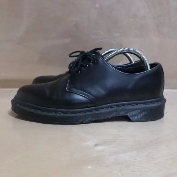 [BUNJANG] Dr. Martens 1461 Mono Black 3-Eye Oxford Shoes Loafers / 후루룩구제3 250 닥터마틴 1461 모노 블랙 구두 로퍼3홀 260731