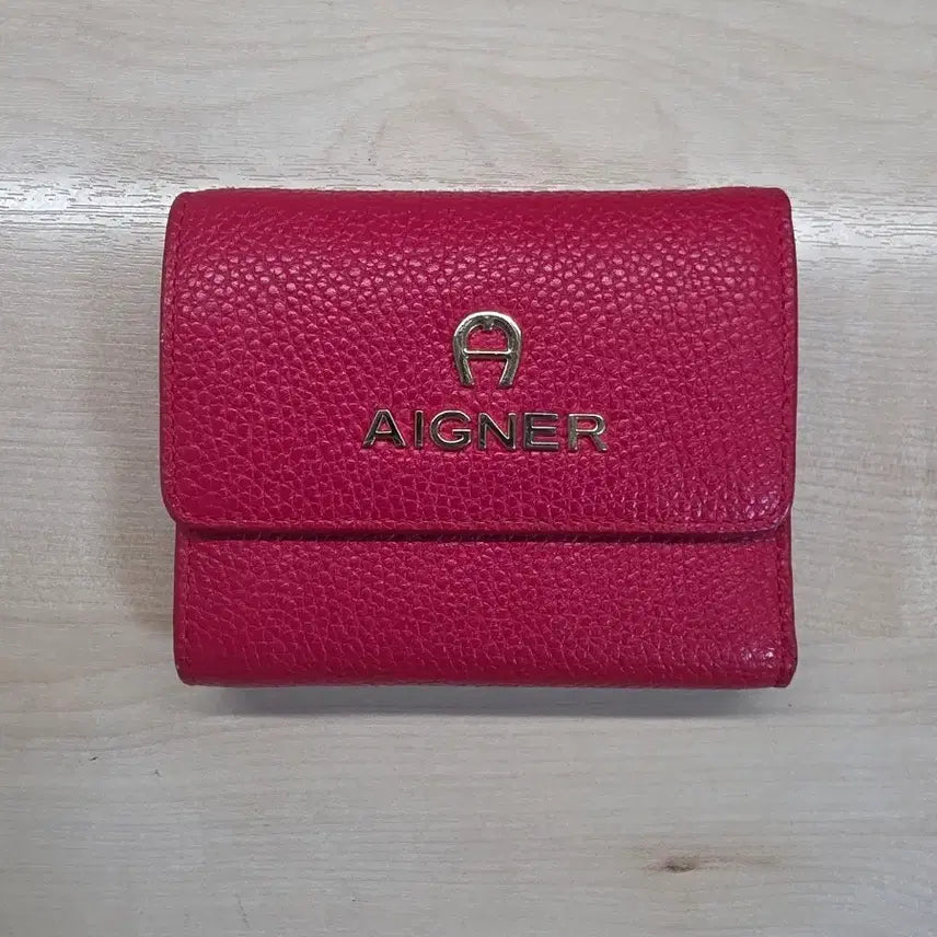 [BUNJANG] AIGNER Red Wallet / 아이그너 지갑 레드