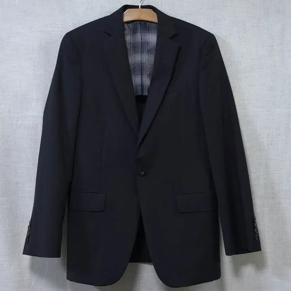 [BUNJANG] Kolon Series Men's 100% Wool One-Button Blazer / 코오롱 정품 시리즈 울 모100프로 블레이저 여름 정장 자켓 마이 90 95