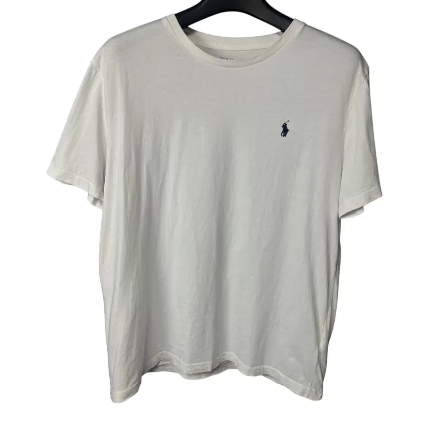 [BUNJANG] Polo Ralph Lauren Logo White T-Shirt / L 폴로 랄프로렌 로고 화이트 반팔 티셔츠