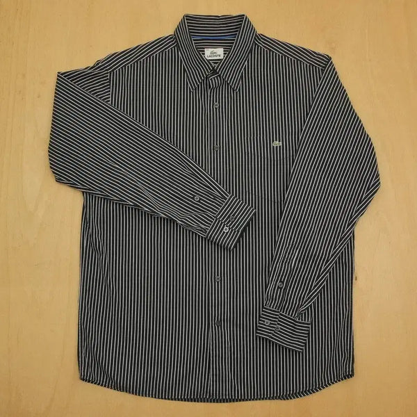 [BUNJANG] Lacoste Men's Button-Down Shirt Size L / 라코스테 셔츠 100 남방 L-1601