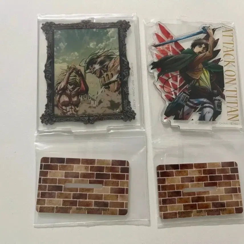 [BUNJANG] Attack on Titan Ichiban Kuji Acrylic Stand / 진격의 거인 제일복권 아크릴 스탠드
