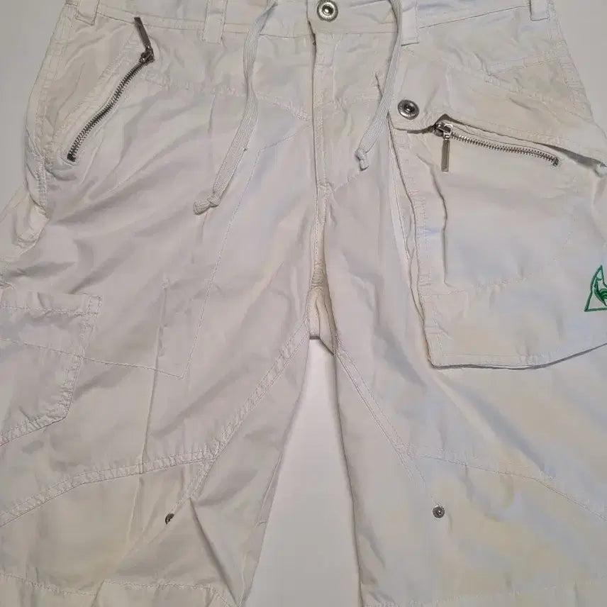 [BUNJANG] Le Coq Sportif White Shorts Size 32-33 / 르꼬꼬 반바지