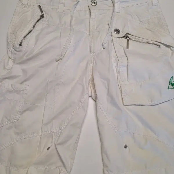 [BUNJANG] Le Coq Sportif White Shorts Size 32-33 / 르꼬꼬 반바지