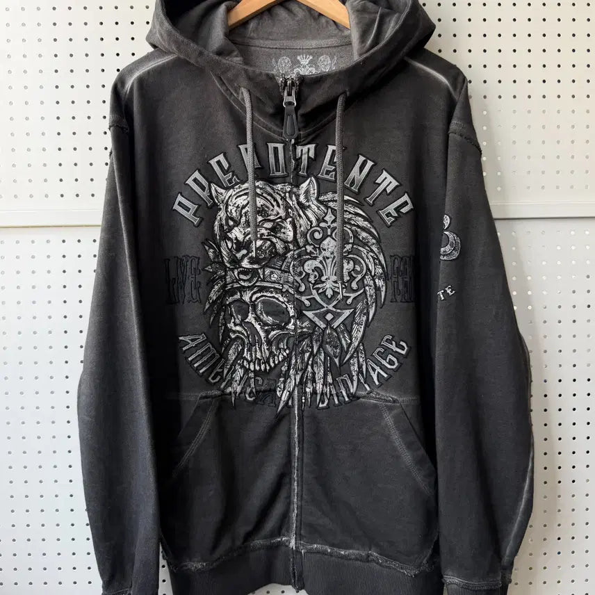 [BUNJANG] Prepotente Y2K New York Live Fair Zip Hoodie / 프레포텐테 Y2K 뉴욕 라이브 페어 집 후디