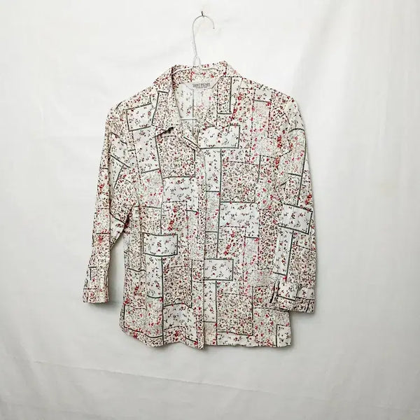 [BUNJANG] Saint Patara Japanese Vintage Floral Blouse / Saint Patara 일본빈티지 꽃무늬 블라우스 85