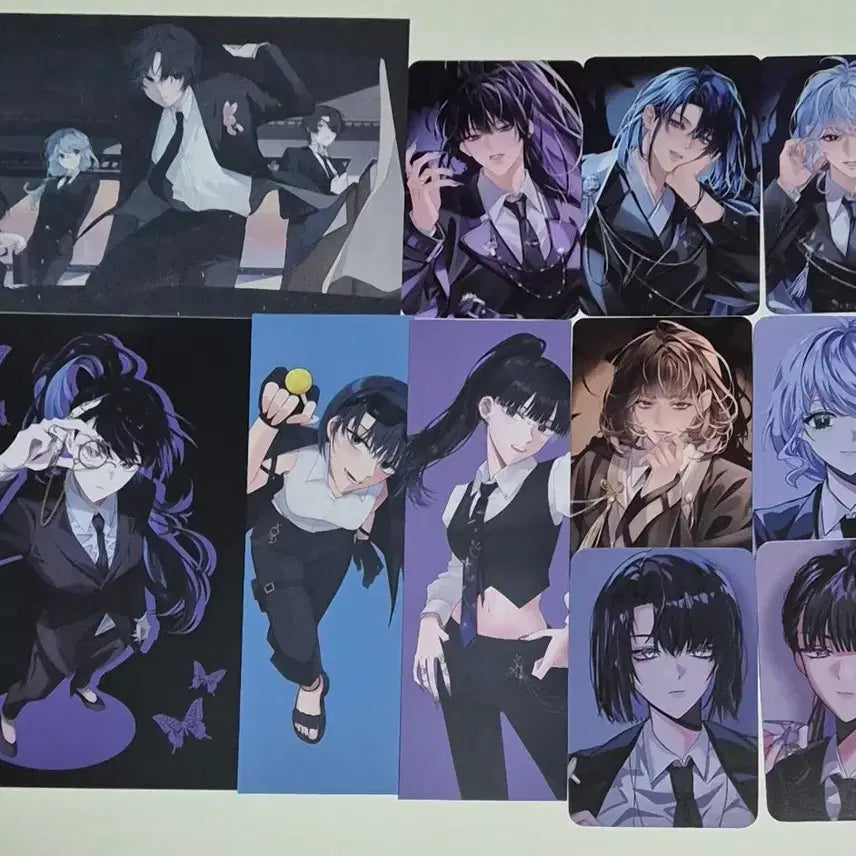 [BUNJANG] Baekilmong Girls (백일몽걸즈) Photocard, Postcard, Bookmark Bundle Set / 괴담출근 원가이하양도 백일몽걸즈 포토카드 엽서 북마크