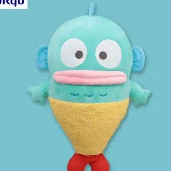 [BUNJANG] Sanrio Hangyodon Shrimp Tempura Plush 55cm / 산리오 한교동 새우튀김 인형 55cm