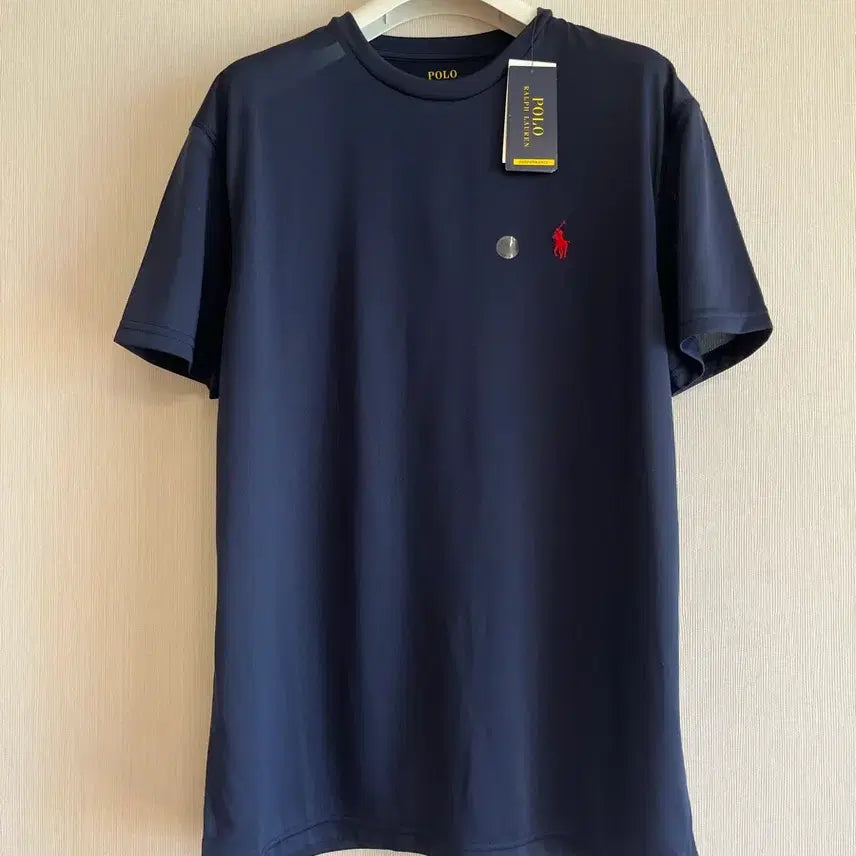 [BUNJANG] Polo Ralph Lauren Performance Short Sleeve T-Shirt Navy S / 새옷)정품 폴로 랄프로렌 기능성 반팔티 네이비 S