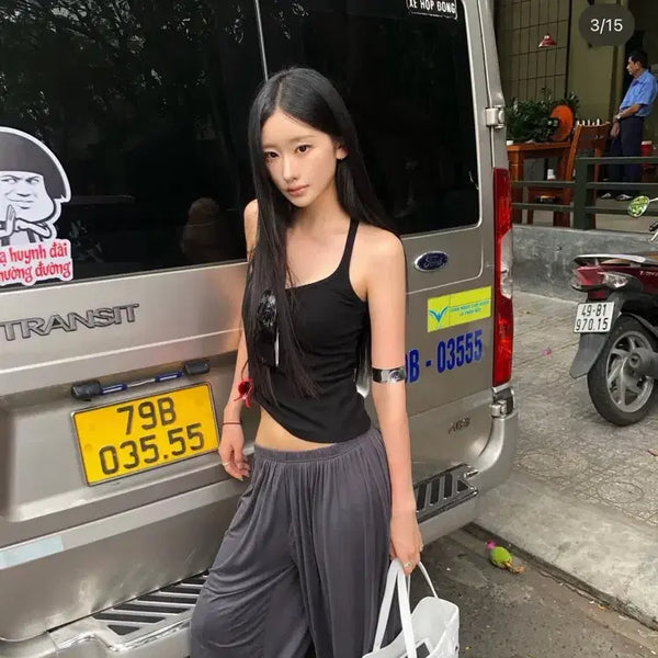 [BUNJANG] Yue Project Harem Runner Pants Charcoal / 유프로젝트 yue project 하렘 러너 팬츠 차콜