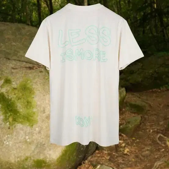 [BUNJANG] Koyu Quick Dry Mesh T-Shirt Ivory Size 3 / 코유 QUICK DRY 메쉬티셔츠 아이보리 3사이즈