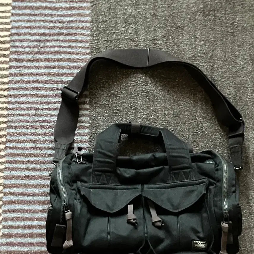 [BUNJANG] Porter Boston Bag Black / 포터 / 보스턴 백 / 블랙