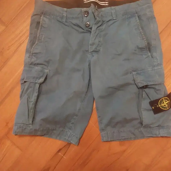 [BUNJANG] Stone Island Washed Shorts / 스톤아일랜드워싱팬츠(반바지)