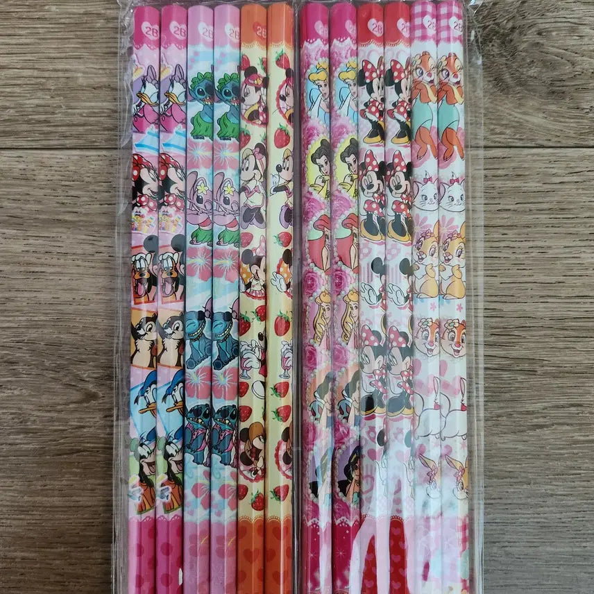 [BUNJANG] Tokyo Disneyland Pencil 12-Piece Set / 도쿄 디즈니랜드 연필 1다스