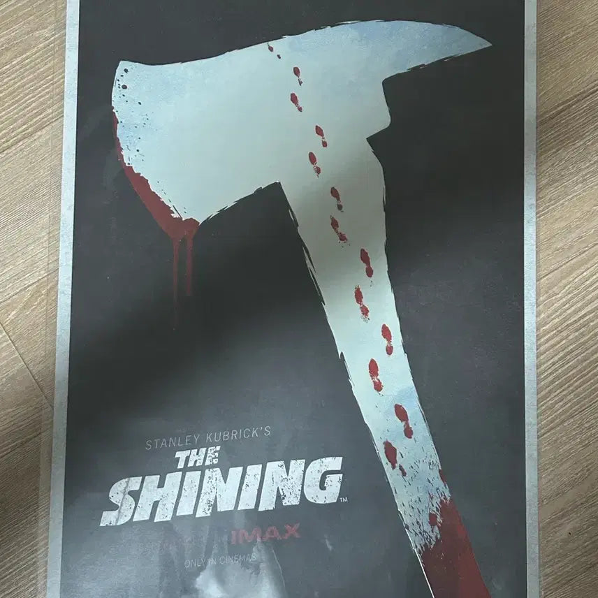 [BUNJANG] The Shining IMAX A3 Poster / 샤이닝 아이맥스 IMAX 포스터 A3