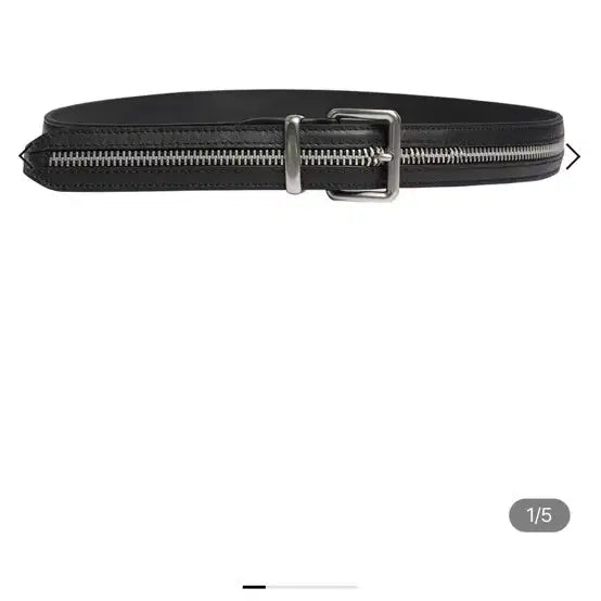 [BUNJANG] B ACCESS Zipper Belt / 비 엑세스 지퍼 벨트