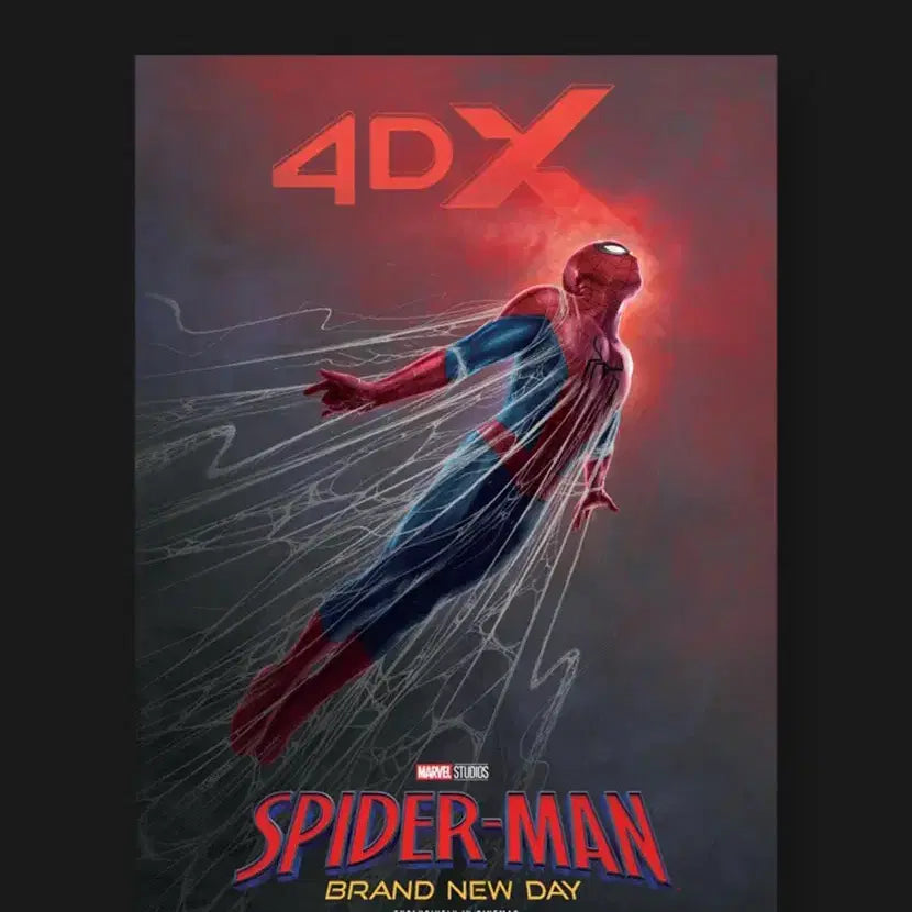 [BUNJANG] Spider-Man: Brand New Day 4DX Poster / [스파이더맨 : 브랜드 뉴 데이] 4DX 포스터, TTT