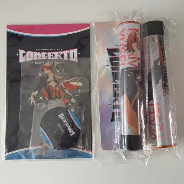 [BUNJANG] Nijisanji Kitasato Yusei Concerto Acrylic Stand Tube Bundle Set / 니지산지 키타미 유우세이 콘체르토 아크릴스탠드 튜브 일괄