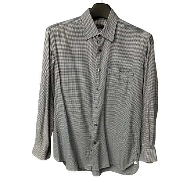 [BUNJANG] Lanvin Collection Houndstooth Shirt / 100 랑방컬렉션 하운스투스 셔츠 남방