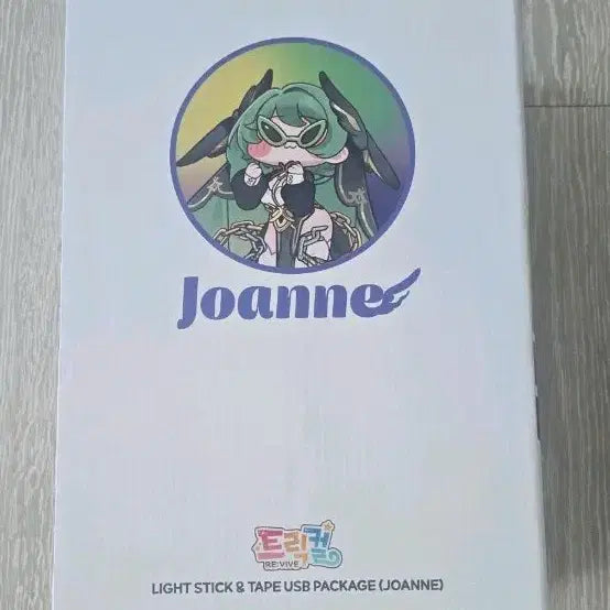 [BUNJANG] Trickle Revive Joan Lightstick & Tape USB Package / (미개봉 새상품) 트릭컬 리바이브 죠안 응원봉 라이트스틱 & 테이프 USB 패키지