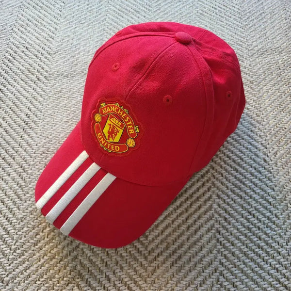 [BUNJANG] Adidas Manchester United Cap Red / 아디다스 맨체스터 유나이티드 모자 볼캡 레드