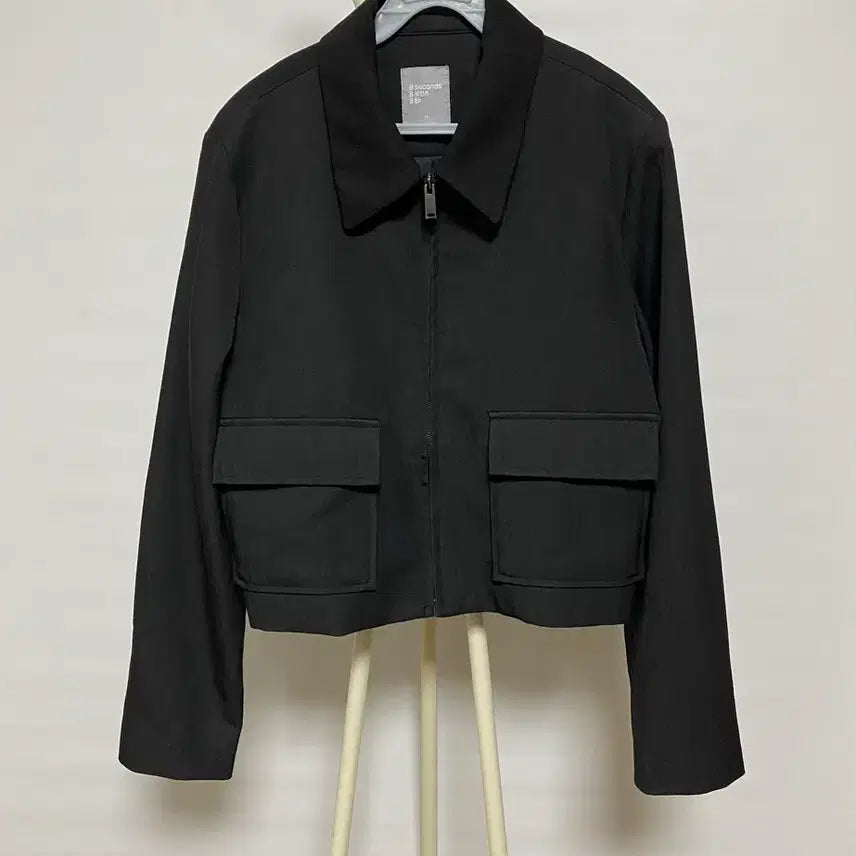 [BUNJANG] 8 Seconds Black Crop Jacket (Size M) / 8 Seconds 8세컨즈 블랙 크롭 자켓 M