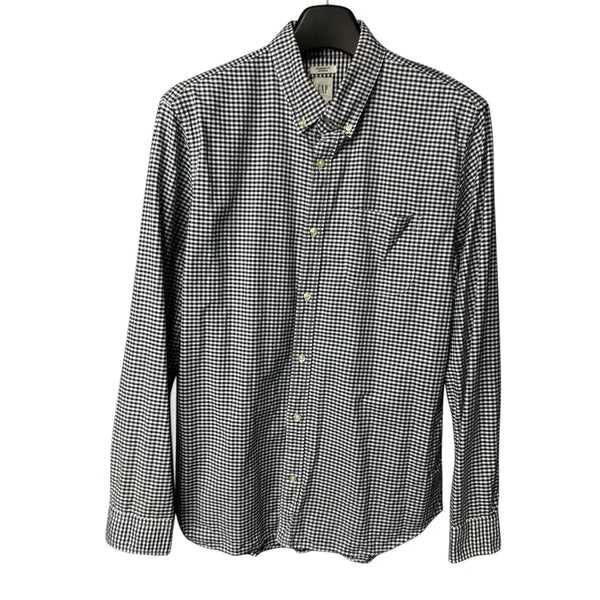 [BUNJANG] GAP Navy Gingham Check Shirt / L GAP 갭 네이비 깅엄체크 셔츠