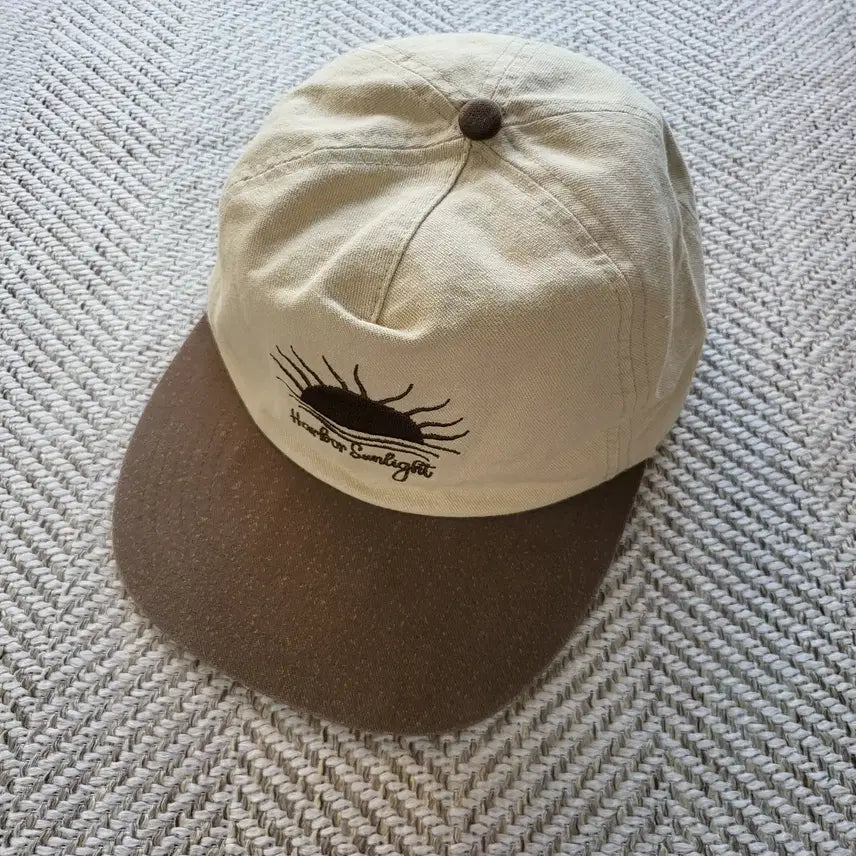 [BUNJANG] Partimento Washed Sunlight Ball Cap (Beige/Brown) / 파르티멘토 워시드 선라이트 볼캡 모자 베이지 브라운