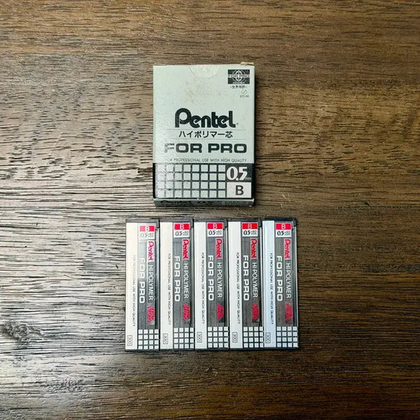 [BUNJANG] Pentel ProSharp 0.5mm B Lead Refills / 펜텔 포프로 0.5 B 샤프심