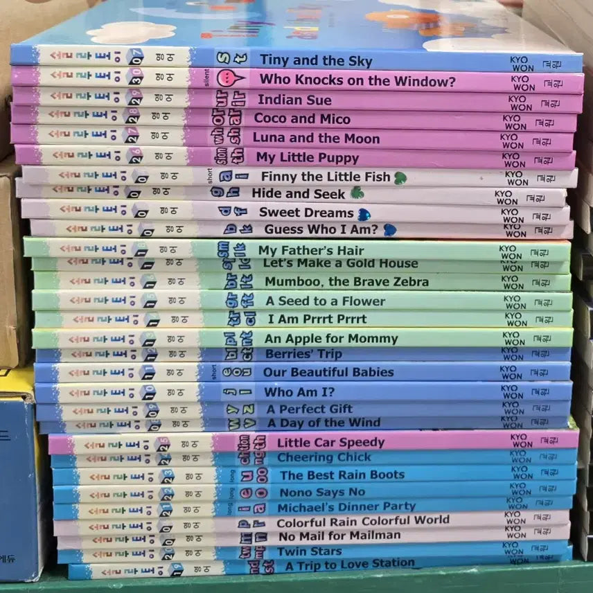[BUNJANG] Solutoy English Teaching 30-Book Set - Children's Used Books / 솔루토이 영어 교원 30권 세트 어린이영어 중고책