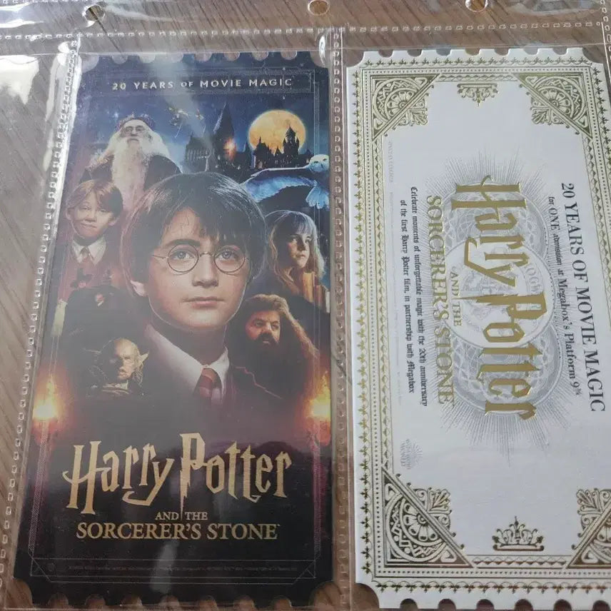 [BUNJANG] Harry Potter and the Sorcerer's Stone Original Ticket / 해리포터 마법사의돌 오티 오리지널티켓
