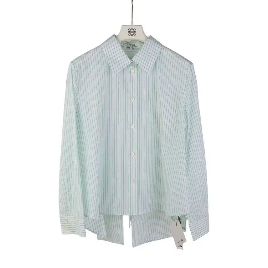 [BUNJANG] Loewe Back Slit Stripe Shirt / 로에베 S359Y05XCB 백 슬릿 스트라이프 셔츠 38사이즈  37499K-1