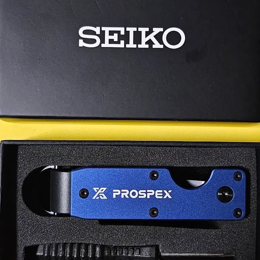 [BUNJANG] Seiko Prospex Logo Keychain / 세이코 프로스펙스 로고 키 체인