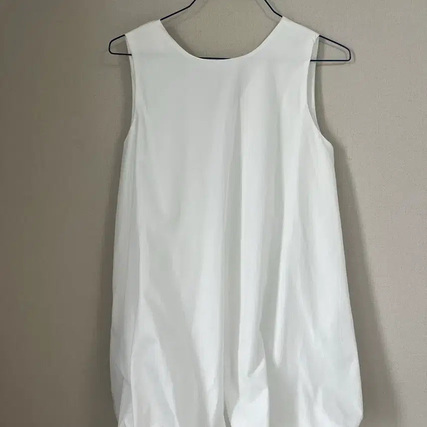 [BUNJANG] White Balloon Mini Dress / 벌룬 원피스