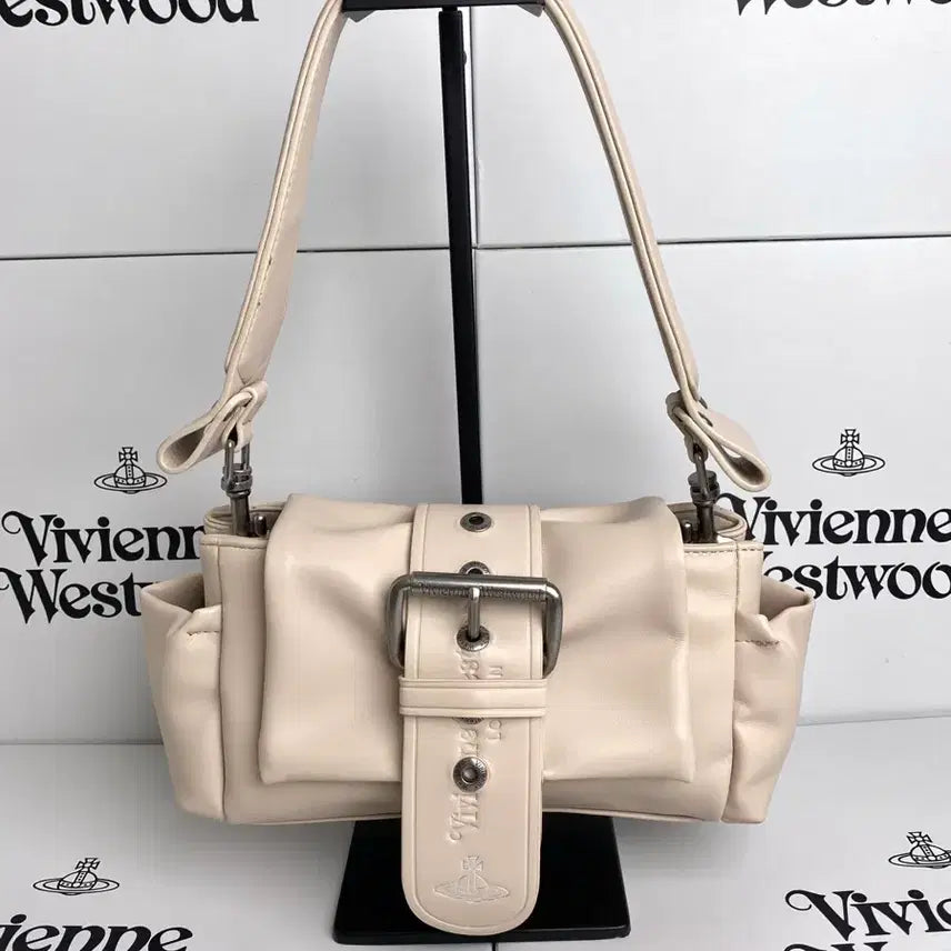 [BUNJANG] Vivienne Westwood Ribbon Shoulder Bag / 비비안웨스트우드 리본 겨드랑이 가방