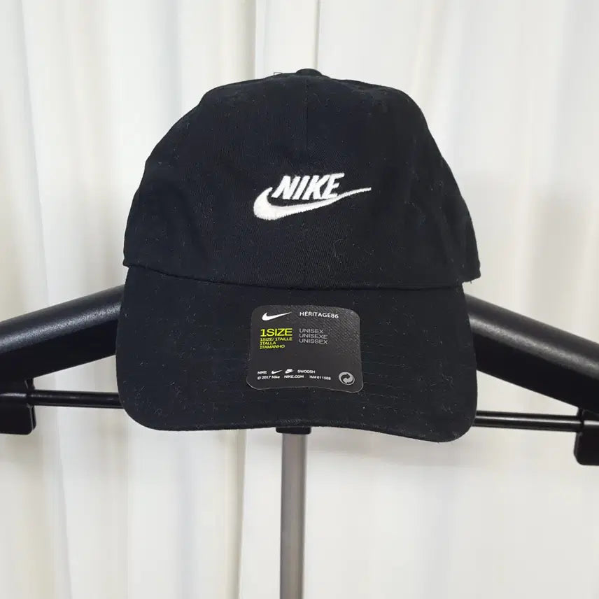 [BUNJANG] Nike Heritage 86 Futura Washed Black Cap / 나이키 새상품 헤리티지 86 퓨추라 워시 블랙 볼캡 오일장