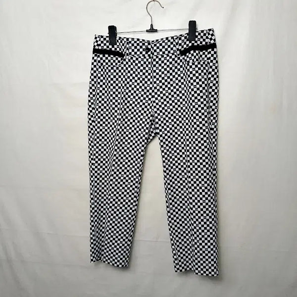 [BUNJANG] Palm Springs Golf Sports Checkered 7/10 Length Pants / 팜스프링스 골프 스포츠 체스체크 7부팬츠 28