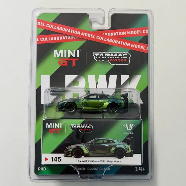 [BUNJANG] Mini GT LB Works Nissan GT-R Magic Green / 미니지티 LB웍스 GT-R 매직그린