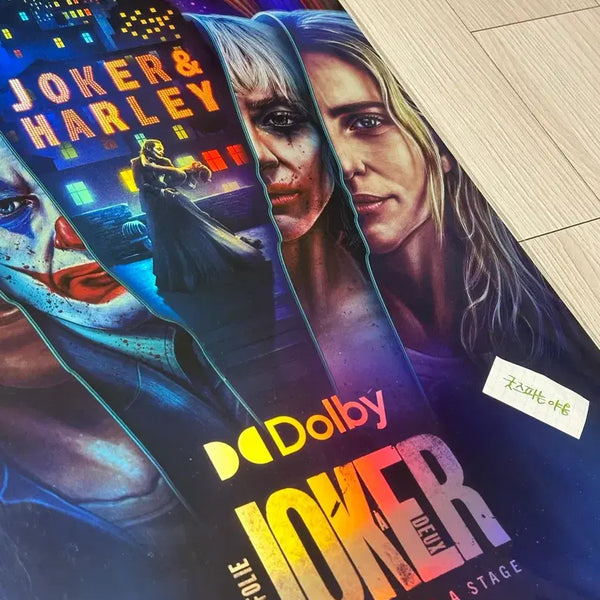 [BUNJANG] Joker Dolby Cinema A3 Poster / [전용박스포장]영화 JOKER 조커 폴리아되 돌비시네마 포스터(A3)