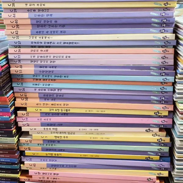[BUNJANG] Gumon Learning Step C 50-Book Set Children's Books / 구몬학습 단계별 도서 C단계 구몬학습 50권 세트 어린이책 중고책