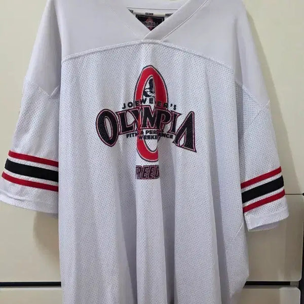 [BUNJANG] Freedom Olympia Rugby Jersey White 2XL / 프리덤 올림피아 럭비 져지 화이트 2XL