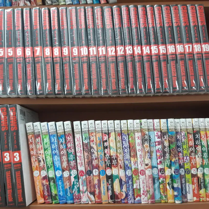[BUNJANG] Crows Complete Edition (Haksan) Vol. 1-19 Complete Set / 크로우즈 완전판(학산) 1-19 완결 19금아님 미개봉 만화짱많아