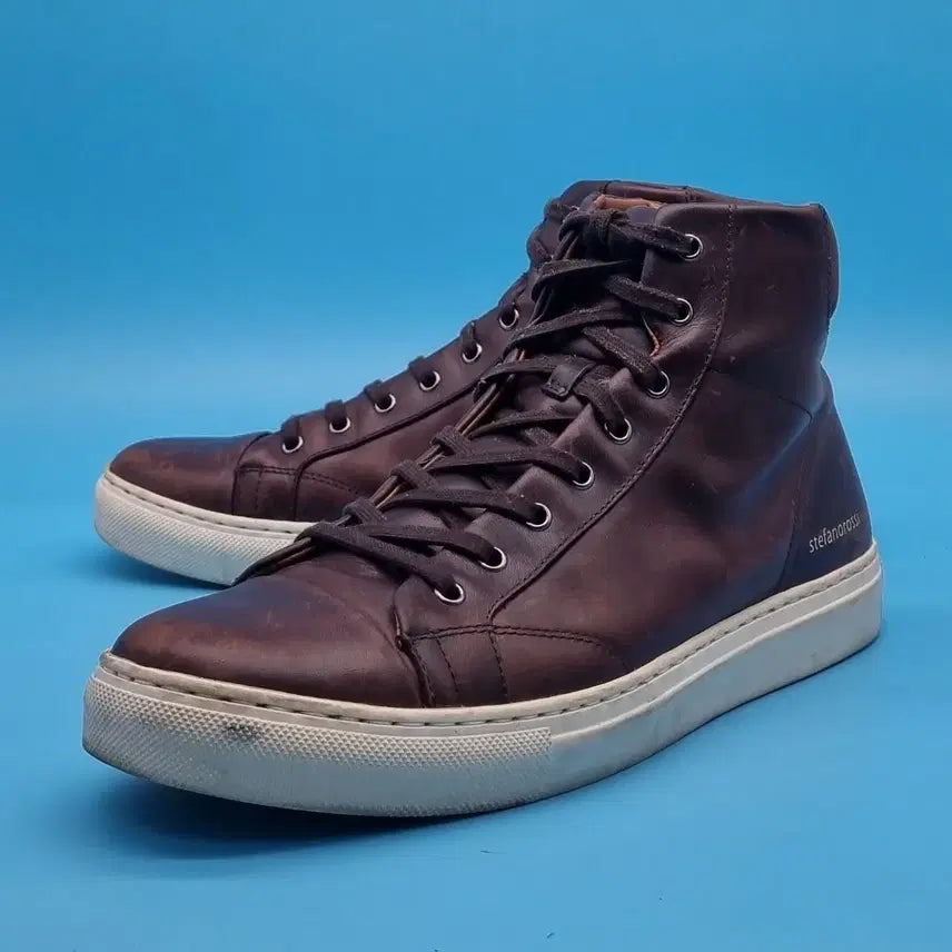 [BUNJANG] Stefano Rossi Men's Leather High-Top Shoes / a 스테파노로시 남성가죽하이탑 265-270