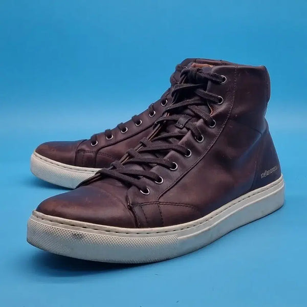 [BUNJANG] Stefano Rossi Men's Leather High-Top Shoes / a 스테파노로시 남성가죽하이탑 265-270