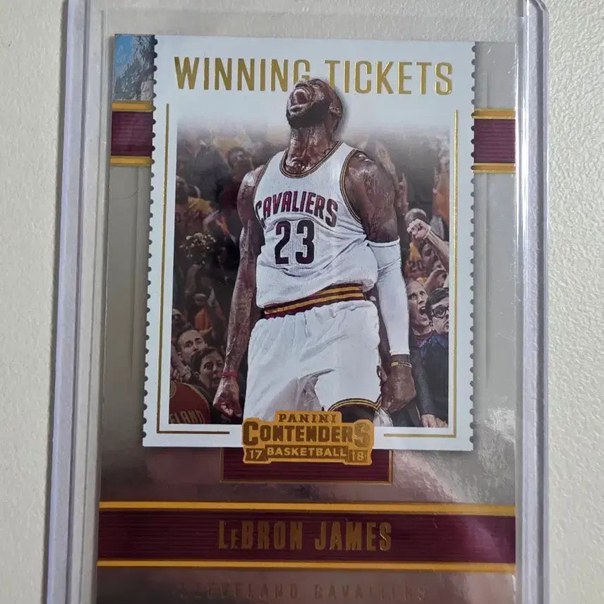 [BUNJANG] LeBron James 2017-18 Contenders Winning Ticket Card / 2017-18 nba 르브론 제임스 컨텐더스 위닝티켓 카드 판매 클리블랜드캐벌리어스