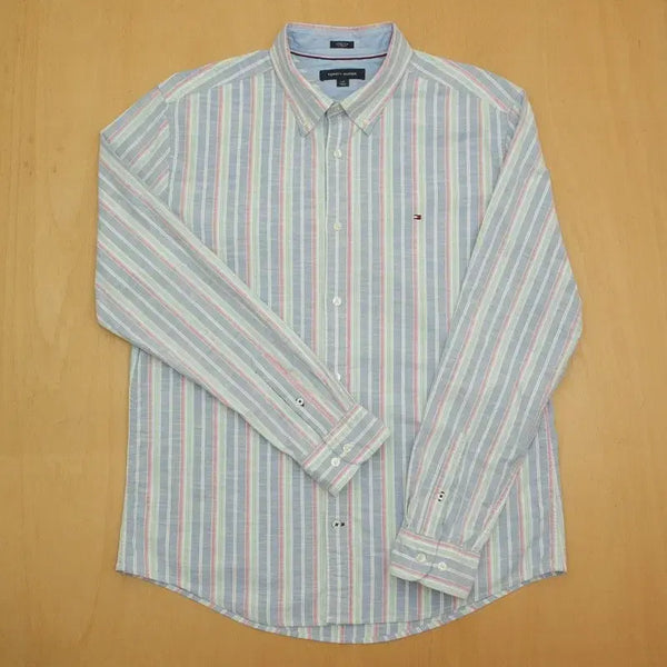 [BUNJANG] Tommy Hilfiger Button-Down Shirt / 타미힐피거 셔츠 105 남방 T-1602